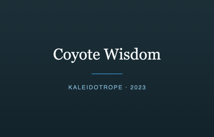 Coyote Wisdom